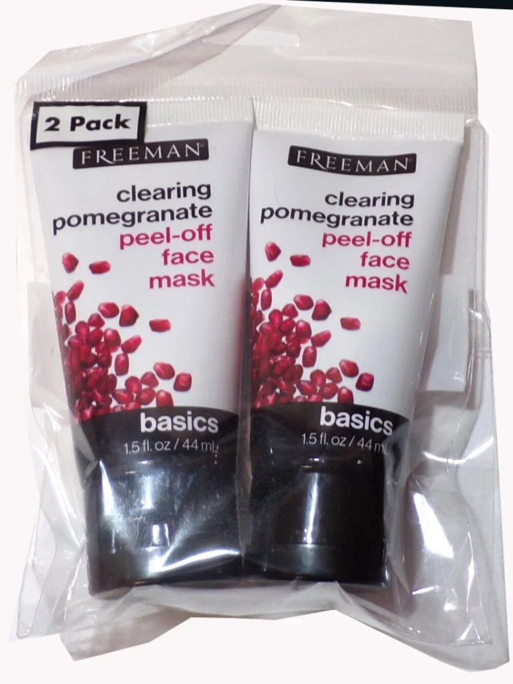 Freeman Basics Clearing Pomegranate & Brightening Cucumber peel-off Face Mask